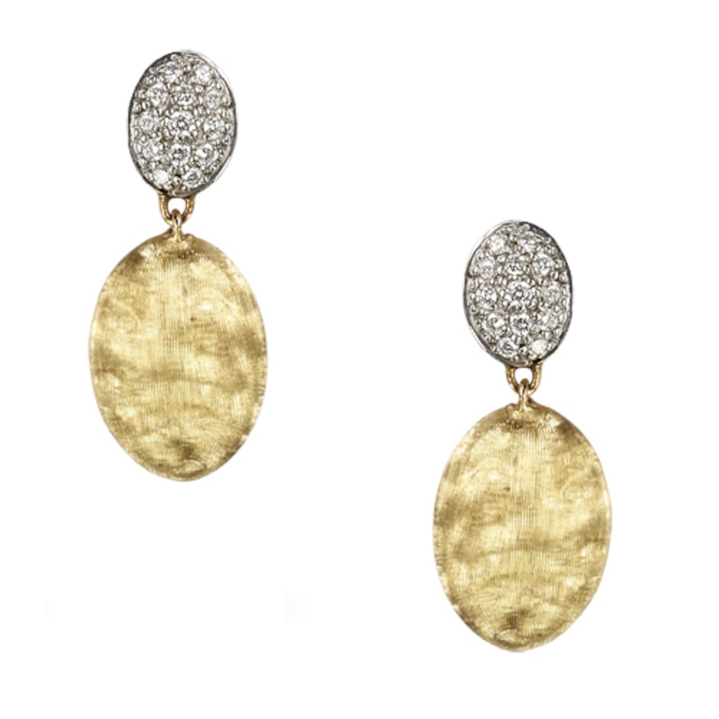 Marco Bicego Siviglia 18ct Gold & 0.20ct Diamond Earrings