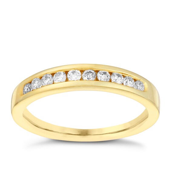 18ct Gold 0.25ct Diamond Eternity Ring
