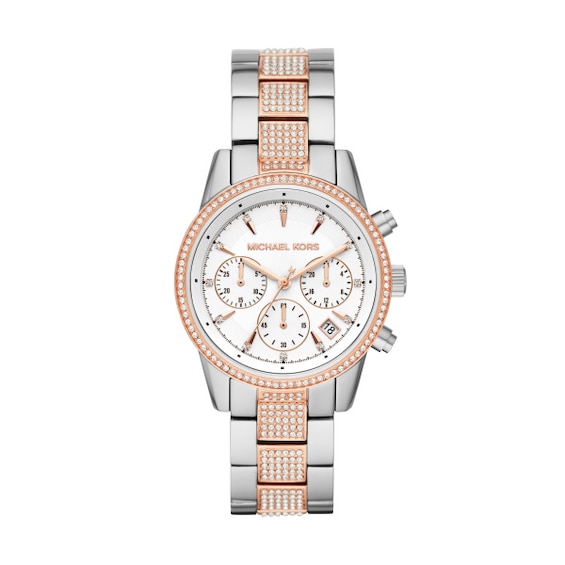 Michael Kors Ritz Ladies’ Two Tone Bracelet Watch