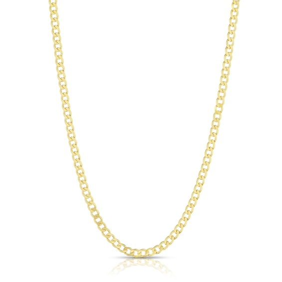 9ct Yellow Gold Men’s 22’’ Curb Chain