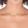 Thumbnail Image 1 of 9ct Yellow Gold Men's 22'' Solid Curb Chain