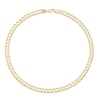 Thumbnail Image 2 of 9ct Yellow Gold Men's 22'' Solid Curb Chain