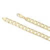 Thumbnail Image 3 of 9ct Yellow Gold Men's 22 Inch Solid Curb Chain