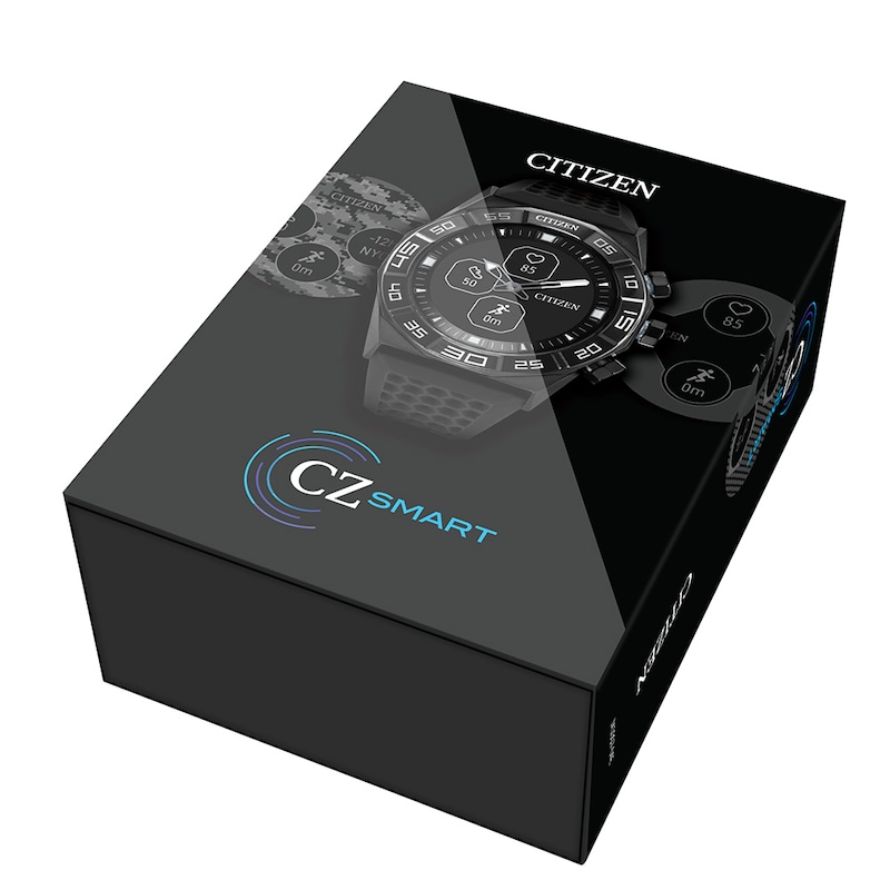 Citizen CZ Smart Men's Black Silicone Strap Watch