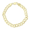Thumbnail Image 0 of 9ct Yellow Gold 8.5 Inch Solid Curb Chain