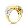 Thumbnail Image 1 of 18ct Yellow Gold 1.50ct Crosslink Cocktail Ring