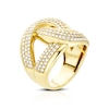 Thumbnail Image 0 of 18ct Yellow Gold 1.40ct Interlink Cocktail Ring