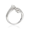 Thumbnail Image 1 of 18ct White Gold 1ct Diamond Spray Open Cocktail Ring