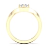 Thumbnail Image 2 of The Diamond Story 18ct Yellow Gold 0.50ct Diamond Shaped Ring