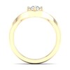 Thumbnail Image 2 of The Diamond Story 18ct Yellow Gold 0.50ct Diamond Shaped Ring