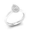 Thumbnail Image 1 of The Diamond Story Platinum 0.50ct  Diamond Pear Ring