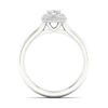 Thumbnail Image 3 of The Diamond Story Platinum 0.50ct  Diamond Pear Ring