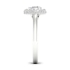 Thumbnail Image 4 of The Diamond Story Platinum 0.50ct  Diamond Pear Ring