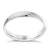Thumbnail Image 0 of 9ct White Gold 3mm Extra Heavyweight Court Ring