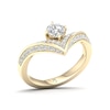 Thumbnail Image 1 of The Diamond Story 18ct Yellow Gold 0.62ct Total Diamond Ring