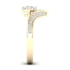 Thumbnail Image 3 of The Diamond Story 18ct Yellow Gold 0.62ct Total Diamond Ring