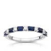 Thumbnail Image 0 of Vera Wang 18ct White Gold 0.18ct Diamond & Sapphire Ring