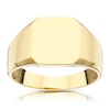 Thumbnail Image 0 of 9ct Yellow Gold Men's Hexagon Signet Ring