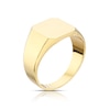 Thumbnail Image 1 of 9ct Yellow Gold Men's Hexagon Signet Ring