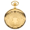 Thumbnail Image 1 of Jean Pierre Gold-Plated Double Hunter Skeleton Pocket Watch