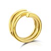 Thumbnail Image 1 of Sterling Silver & 18ct Gold Plated Vermeil Wrap Around Ring