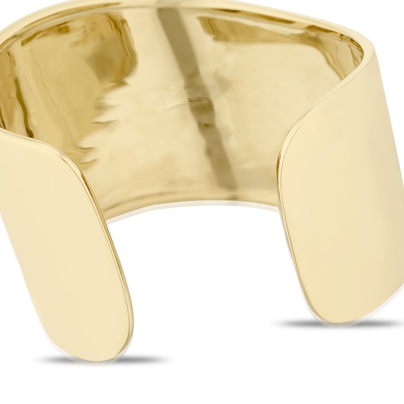 Sterling Silver & 18ct Gold Plated Vermeil 40mm Wide Cuff