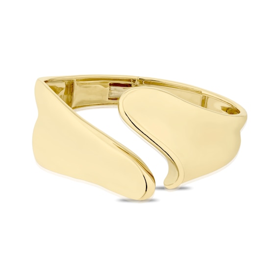 Sterling Silver & 18ct Gold Plated Vermeil Open Cuff