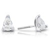 Thumbnail Image 1 of 18ct White Gold 0.50ct Diamond Pear Solitaire Earrings