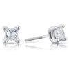 Thumbnail Image 0 of 18ct White Gold 0.50ct Diamond Princess Solitaire Earrings