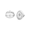 Thumbnail Image 2 of 18ct White Gold 1ct Diamond Princess Solitaire Earrings