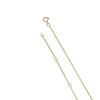 Thumbnail Image 3 of 9ct Yellow Gold Diamond Pavé V Shape Necklace