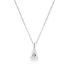 Thumbnail Image 0 of 18ct White Gold 0.50ct Diamond Pear Solitaire Pendant