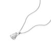 Thumbnail Image 2 of 18ct White Gold 0.50ct Diamond Pear Solitaire Pendant