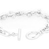Thumbnail Image 2 of Sterling Silver 7.5 Inch Peppercorn Chain Bracelet