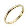Thumbnail Image 0 of 14ct Yellow Gold Extra Heavyweight D Shape Ring 2mm