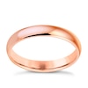 Thumbnail Image 0 of 14ct Rose Gold Extra Heavyweight D Shape Ring 3mm