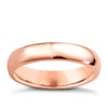 Thumbnail Image 1 of 14ct Rose Gold Super Heavyweight Court Ring 4mm