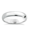 Thumbnail Image 0 of 14ct White Gold Super Heavyweight Court Ring 4mm