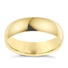 Thumbnail Image 0 of 14ct Yellow Gold Extra Heavyweight D Shape Ring 6mm