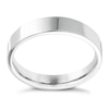 Thumbnail Image 0 of 14ct White Gold Extra Heavyweight Flat Court Ring 6mm