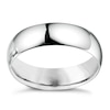 Thumbnail Image 0 of 14ct White Gold Extra Heavyweight Court Ring 6mm
