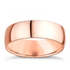 Thumbnail Image 0 of 14ct Rose Gold Extra Heavyweight Court Ring 7mm