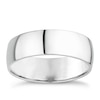Thumbnail Image 0 of 14ct White Gold Extra Heavyweight Court Ring 7mm