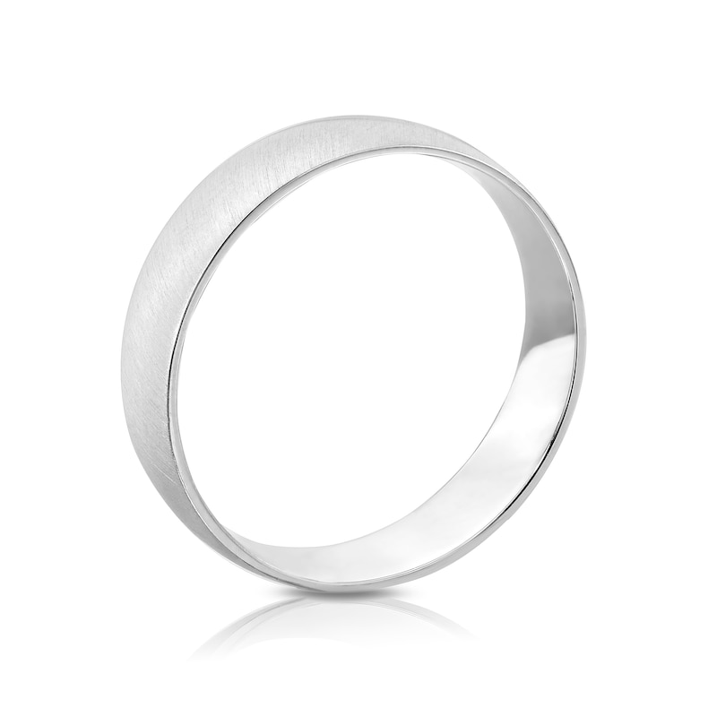 Platinum Super Heavy Court Ring 5mm