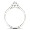 Thumbnail Image 2 of 18ct White Gold & Platinum 0.75ct  Diamond Ring