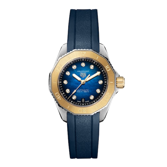 TAG Heuer Aquaracer Ladies’ Blue Strap Watch