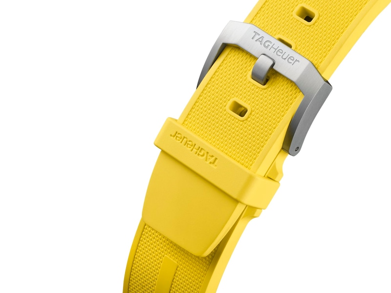 TAG Heuer Formula 1 Chrono Men's Yellow Strap Watch