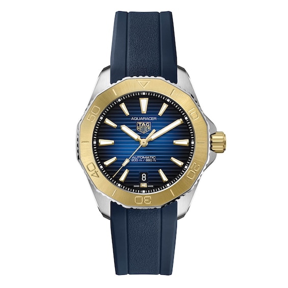 TAG Heuer Aquaracer Men’s Blue Strap Watch