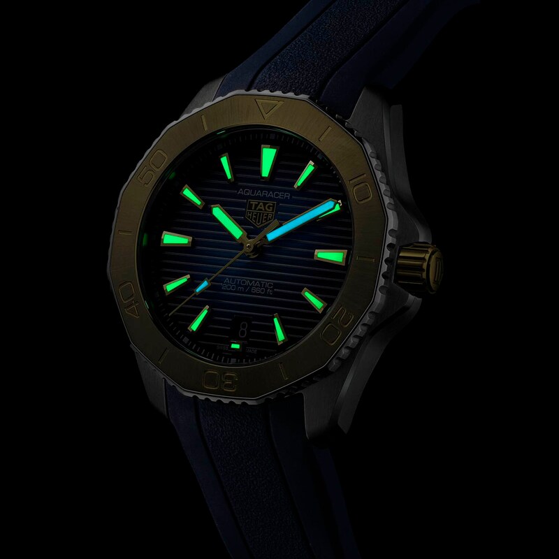 TAG Heuer Aquaracer Men's Blue Strap Watch