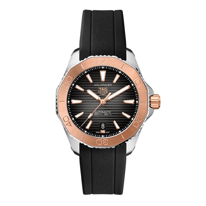 TAG Heuer Aquaracer Men's Black Strap Watch